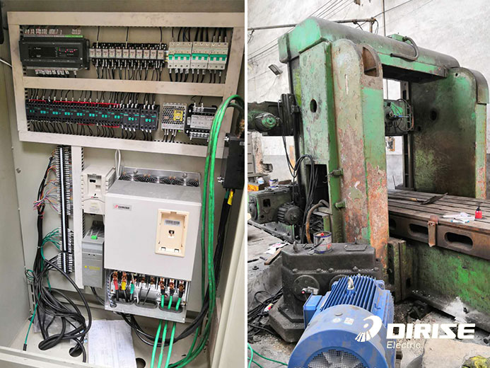 變頻器應(yīng)用在龍門刨床上的案例-德瑞斯-變頻器廠家