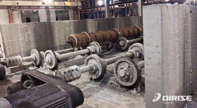 國產(chǎn)變頻器生產(chǎn)廠家德瑞斯應用案例-管樁機